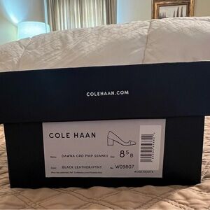 Cole Haan Black Leather Pumps